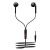 BoAt Bassheads 105 in-Ear Wired Headset(Black)